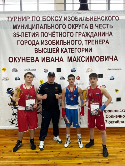 Турнир по боксу Изобильненского муниципального округа