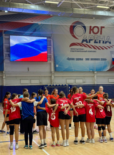 Первенство Ставропольского края по гандболу среди девушек до 12, до 13 и 14 лет.