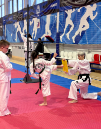 Аттестация (переводной экзамен) по тхэквондо МФТ