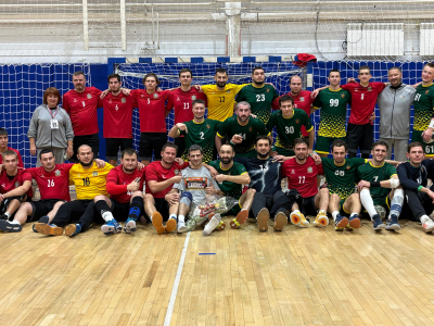 Матч Чемпионата России по гандболу среди мужских команд Первой лиги зона ЮГ сезона 2025-2026