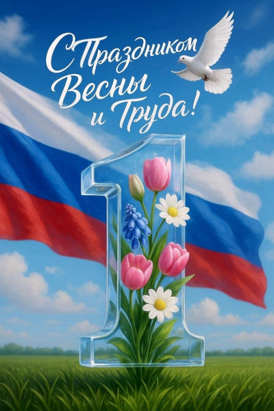С праздником весны и труда!!