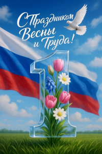 С праздником весны и труда!!